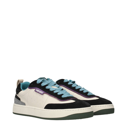 Kenzo Multicolor Leather Low Tops KE-8547205153033-EU39/US6
