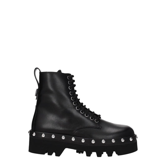 Furla Black Leather Ankle Boots FU-8547253453065-EU36/US6