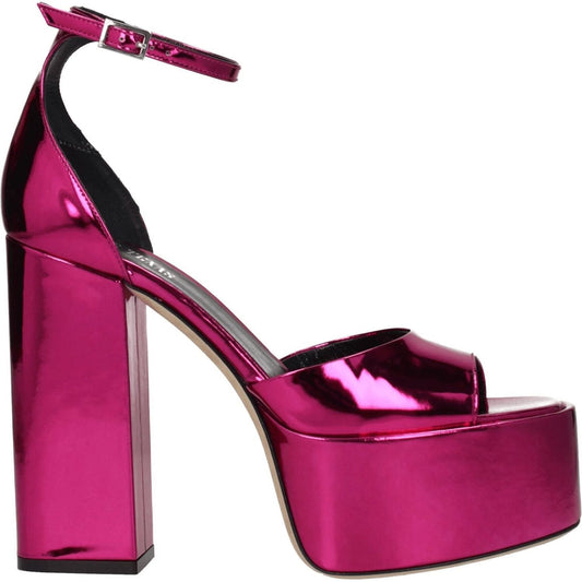 Paris Texas Pink Leather Platforms