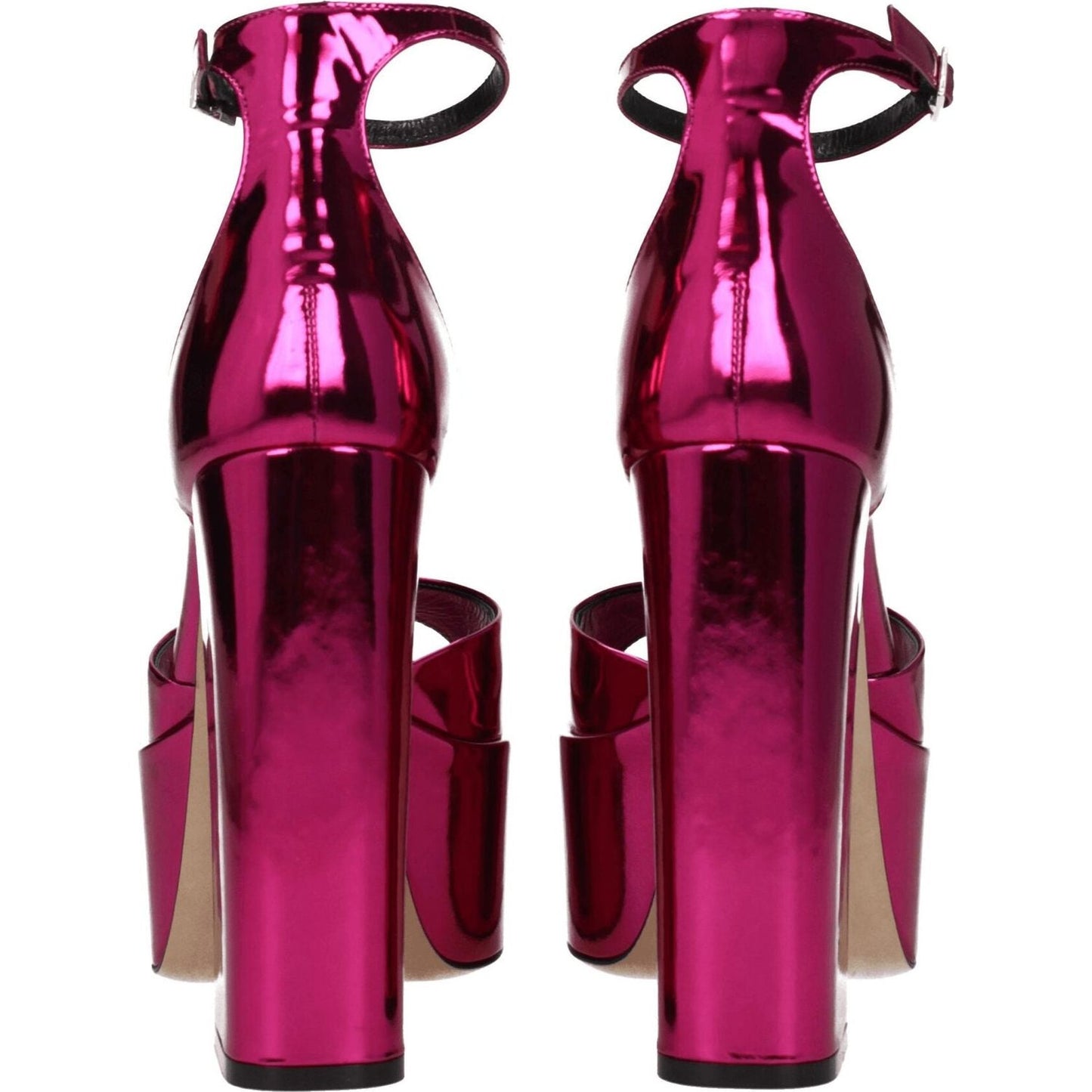 Paris Texas Pink Leather Platforms PA-8547254862089-EU38/US8