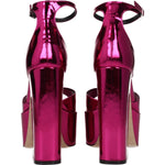 Paris Texas Pink Leather Platforms PA-8547254862089-EU38/US8
