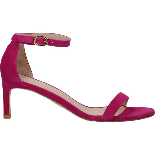 Stuart Weitzman Pink Leather Platforms ST-8547258532105-EU36/US6