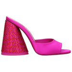 The Attico Pink Satin Platforms TH-8547286679817-EU37/US7