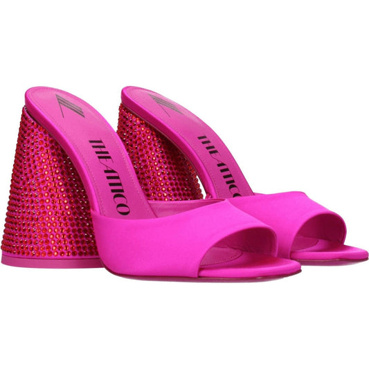 The Attico Pink Satin Platforms TH-8547286679817-EU37/US7