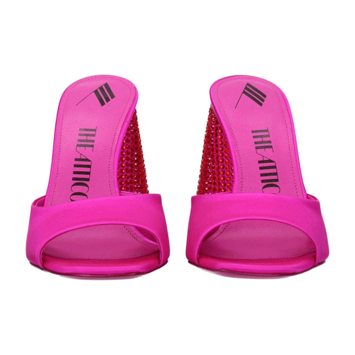 The Attico Pink Satin Platforms TH-8547286679817-EU37/US7