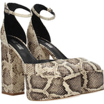 Paris Texas Beige Leather Platforms PA-8547327279369-EU36/US6