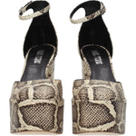 Paris Texas Beige Leather Platforms PA-8547327279369-EU36/US6