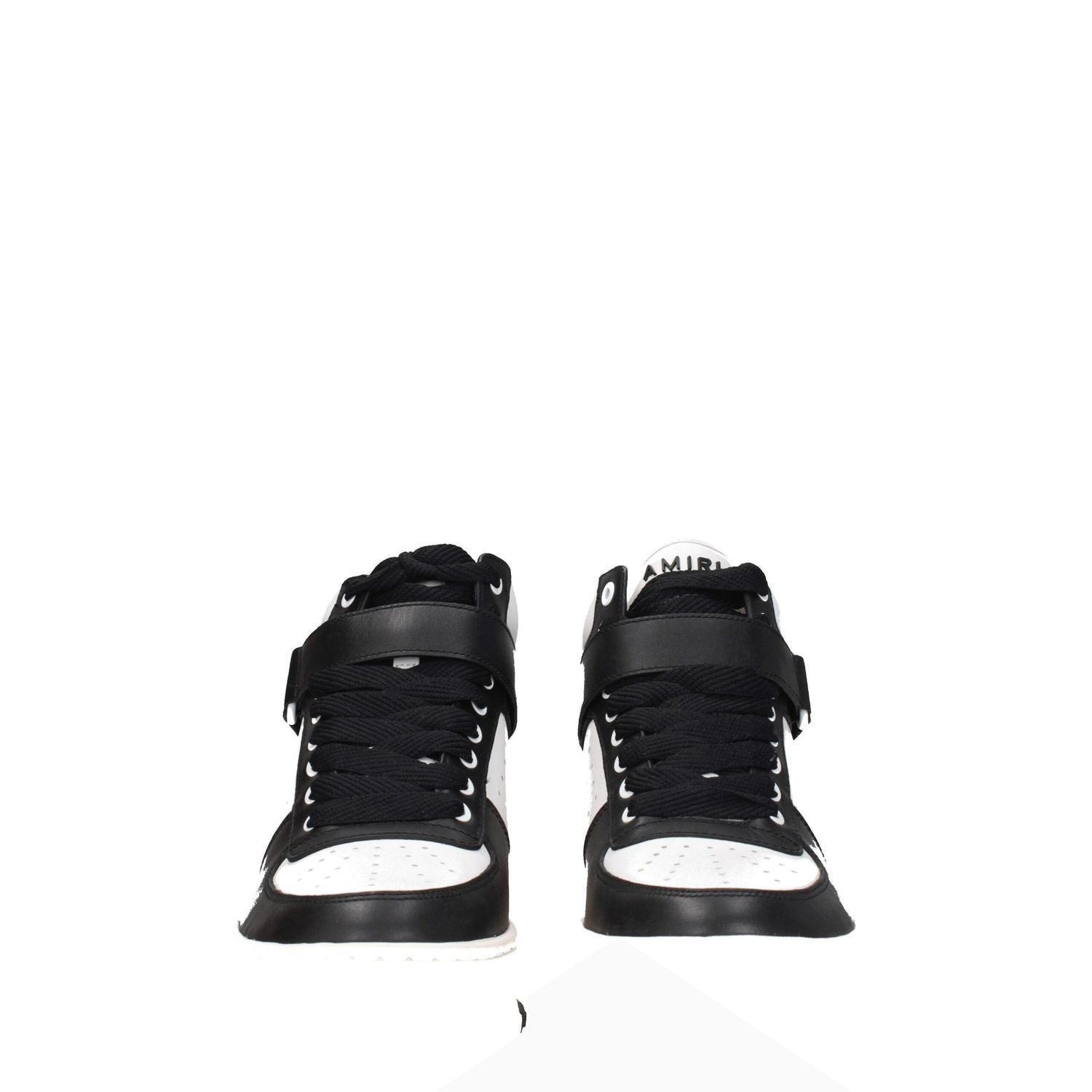 Amiri Black Leather High Top Sneakers
