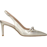 Stuart Weitzman Gold Leather Stiletto Heels Sandals ST-8547362701577-EU38.5/US8.5