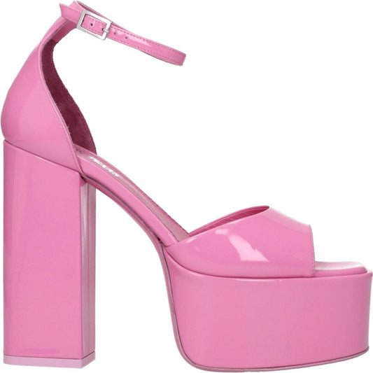 Paris Texas Pink Leather Platforms PA-8547364307209-EU36.5/US6.5