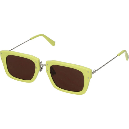 Jacquemus Yellow Acetate Sunglasses JA8547396452617BT