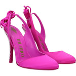 The Attico Pink Satin Stiletto Heels Sandals TH-8547405332745-EU36/US6