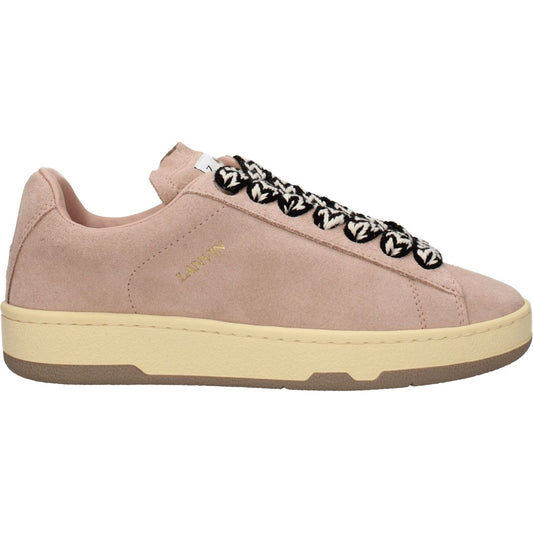 Lanvin Pink Leather Low Tops LA-8547412967689-EU38/US8