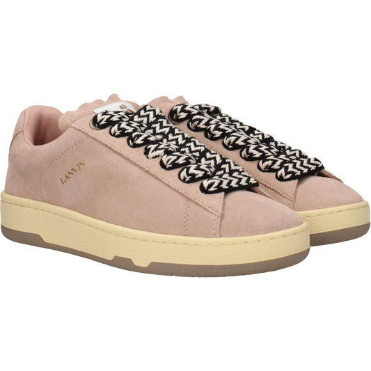 Lanvin Pink Leather Low Tops LA-8547412967689-EU38/US8