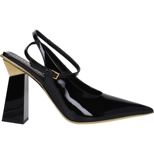 Valentino Garavani Black Leather Sandals VA-8547461005577-EU36/US6