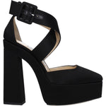 Jimmy Choo Black Satin Platforms JI-8547461988617-EU37/US7