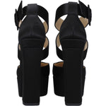 Jimmy Choo Black Satin Platforms JI-8547461988617-EU37/US7