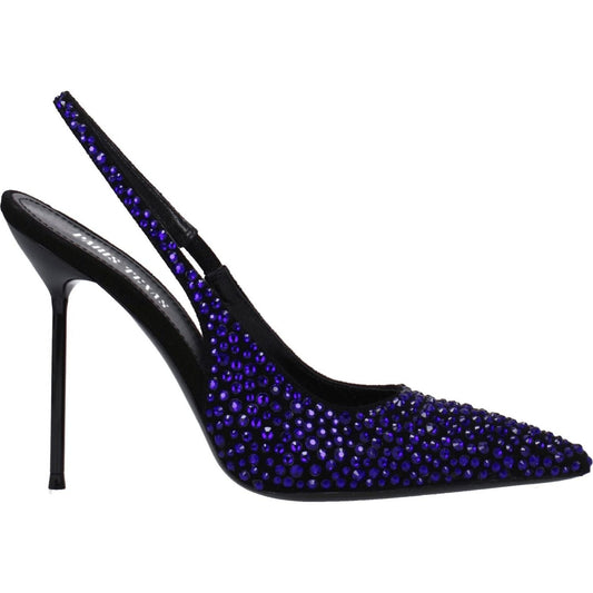 Paris Texas Black Leather High Heel Pumps PA-8547462971657-EU36/US6