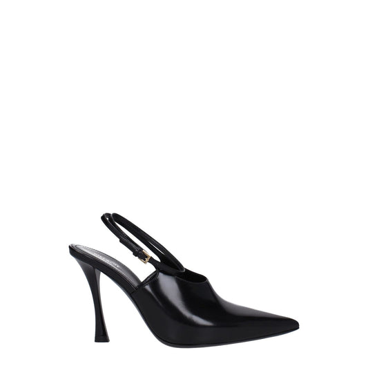 Givenchy Black Leather Pumps