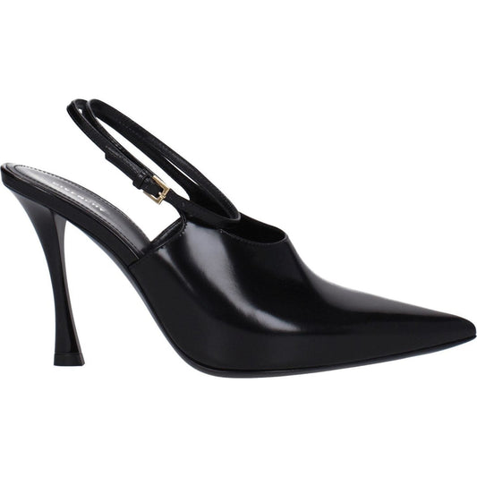 Givenchy Black Leather High Heel Pumps GI-8547464675593-EU36.5/US6.5