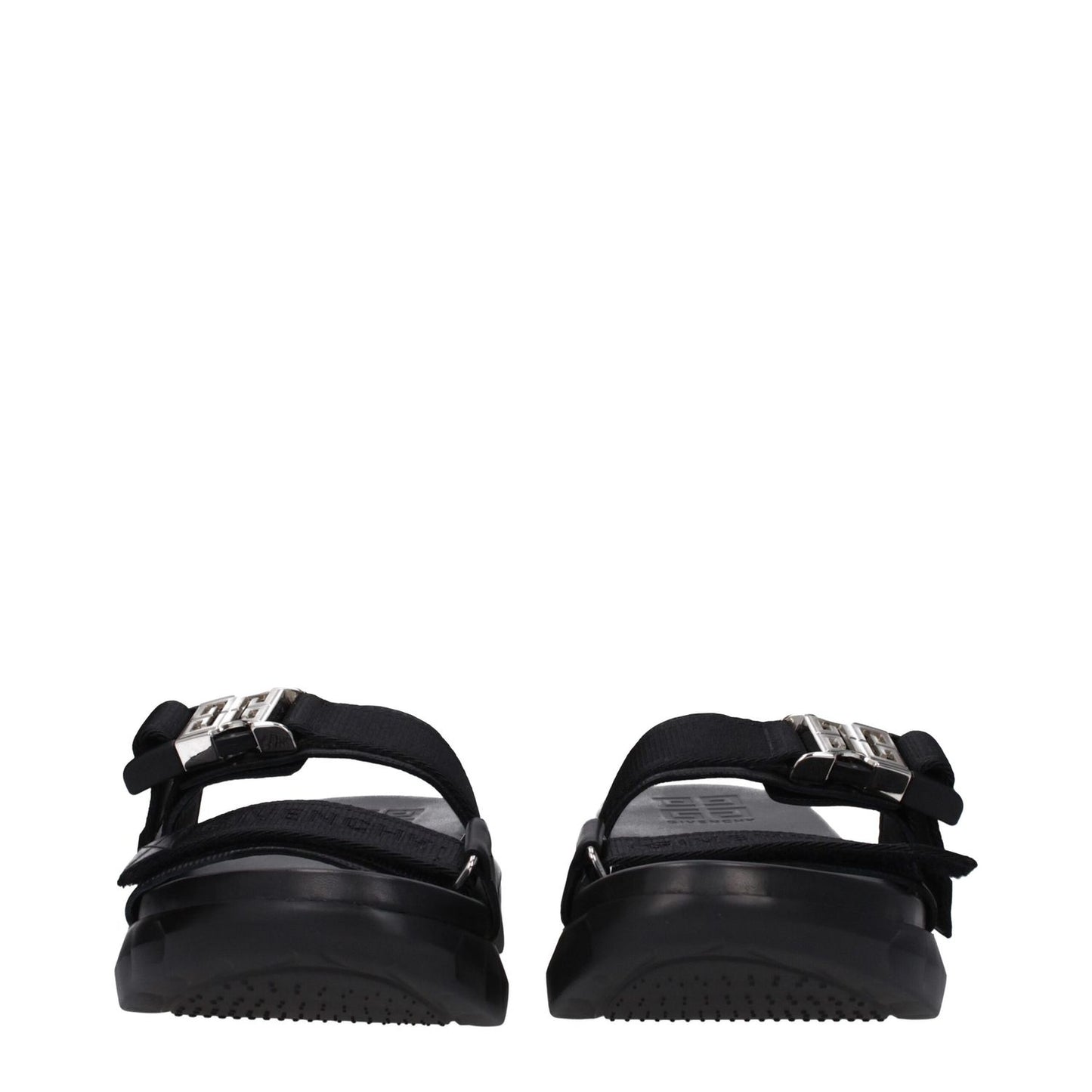 Givenchy Black Fabric Slippers