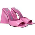 The Attico Pink Leather Platforms TH-8613442257161-EU37/US7