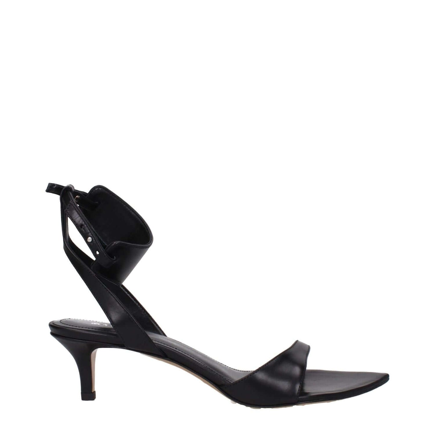 Isabel Marant Black Leather Sandals