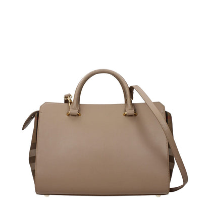 Burberry Beige Leather Handbag