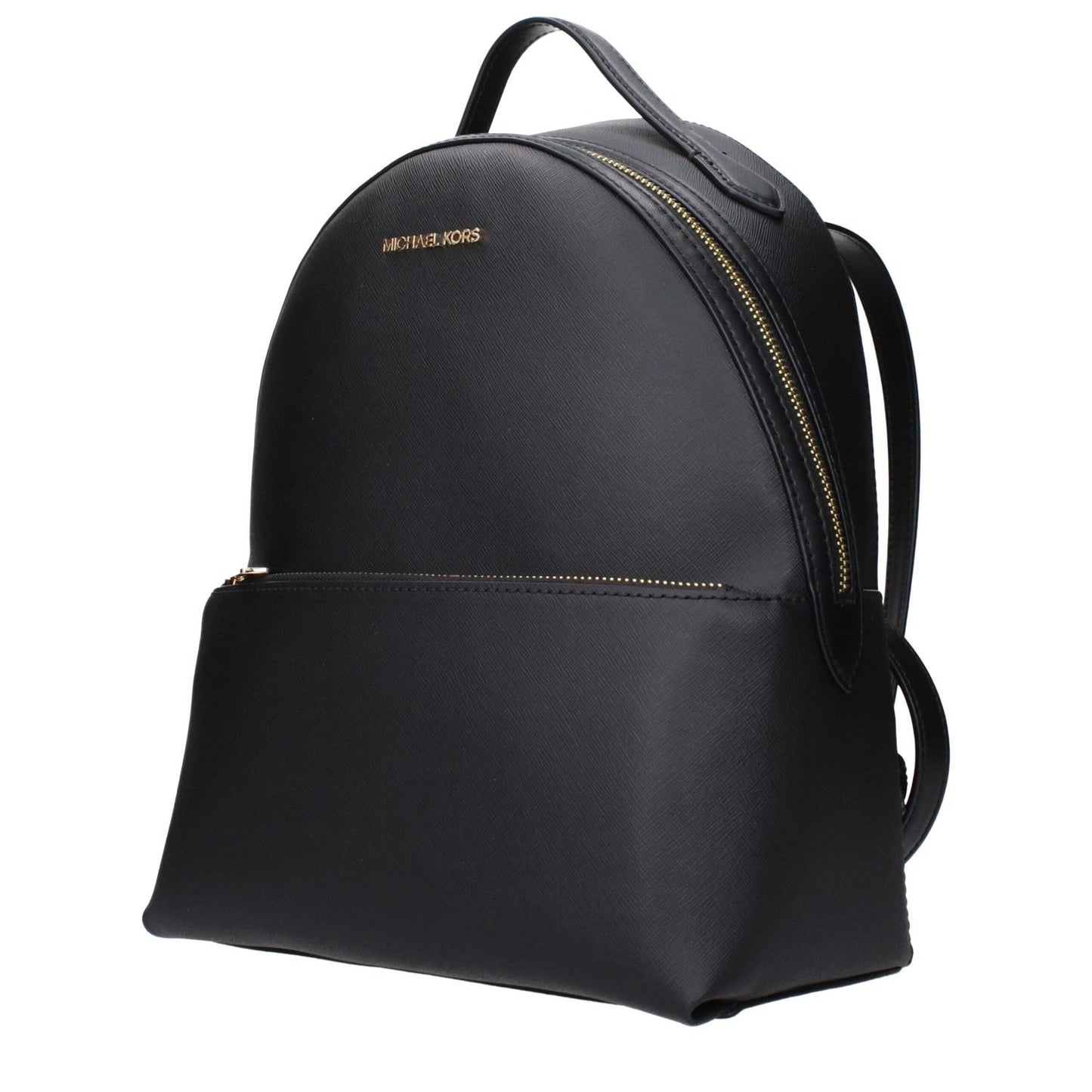 Michael Kors Black Leather Backpack