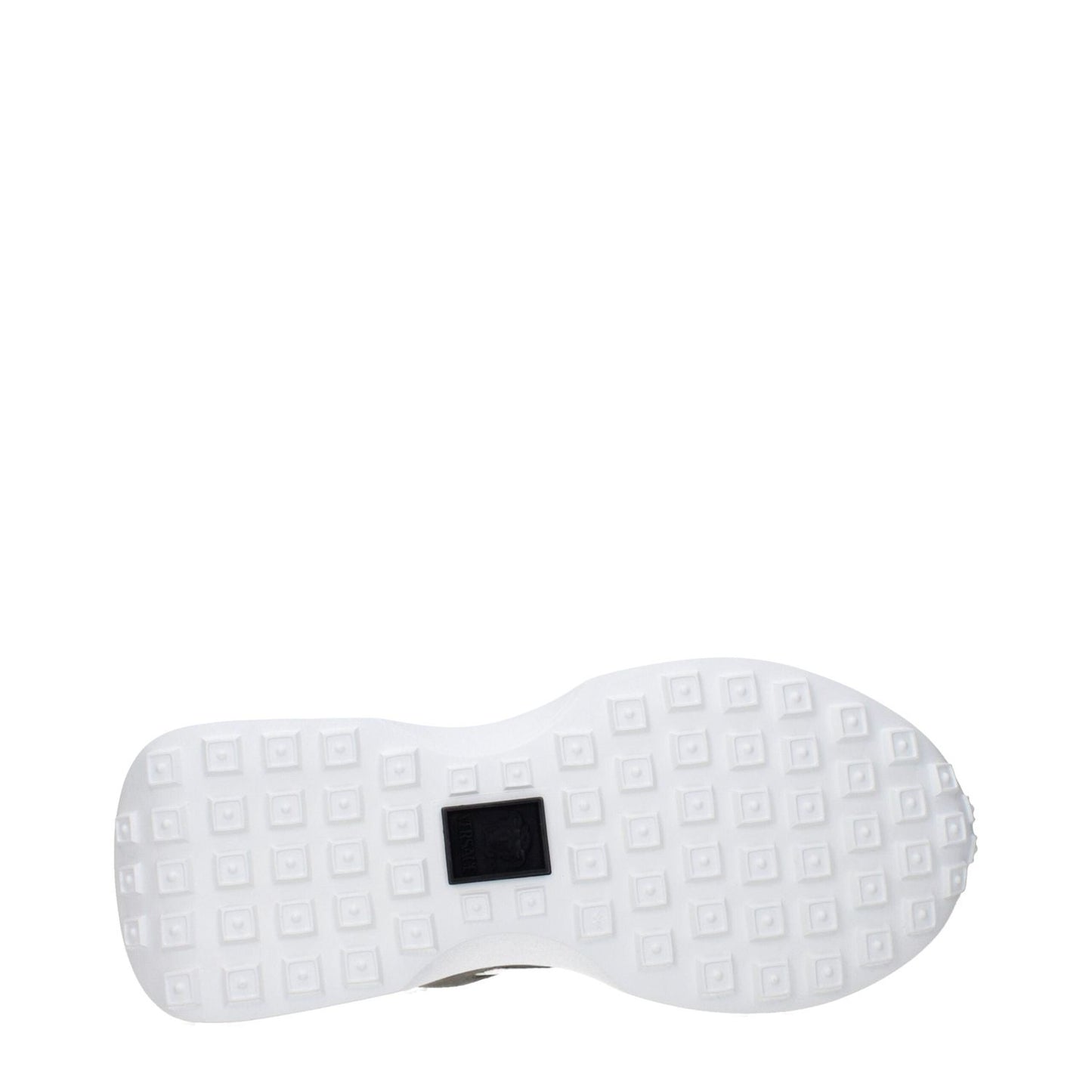 Versace White Fabric Sneakers