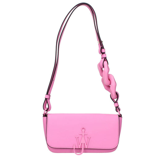 Jw Anderson Pink Leather Shoulder Bags JW15178985210121BT