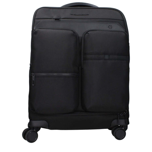 Piquadro Black Fabric Luggage And Travel 1728,75667636384,Bags,Black,Luggage and Travel - Bags,Men,New with tags,Piquadro