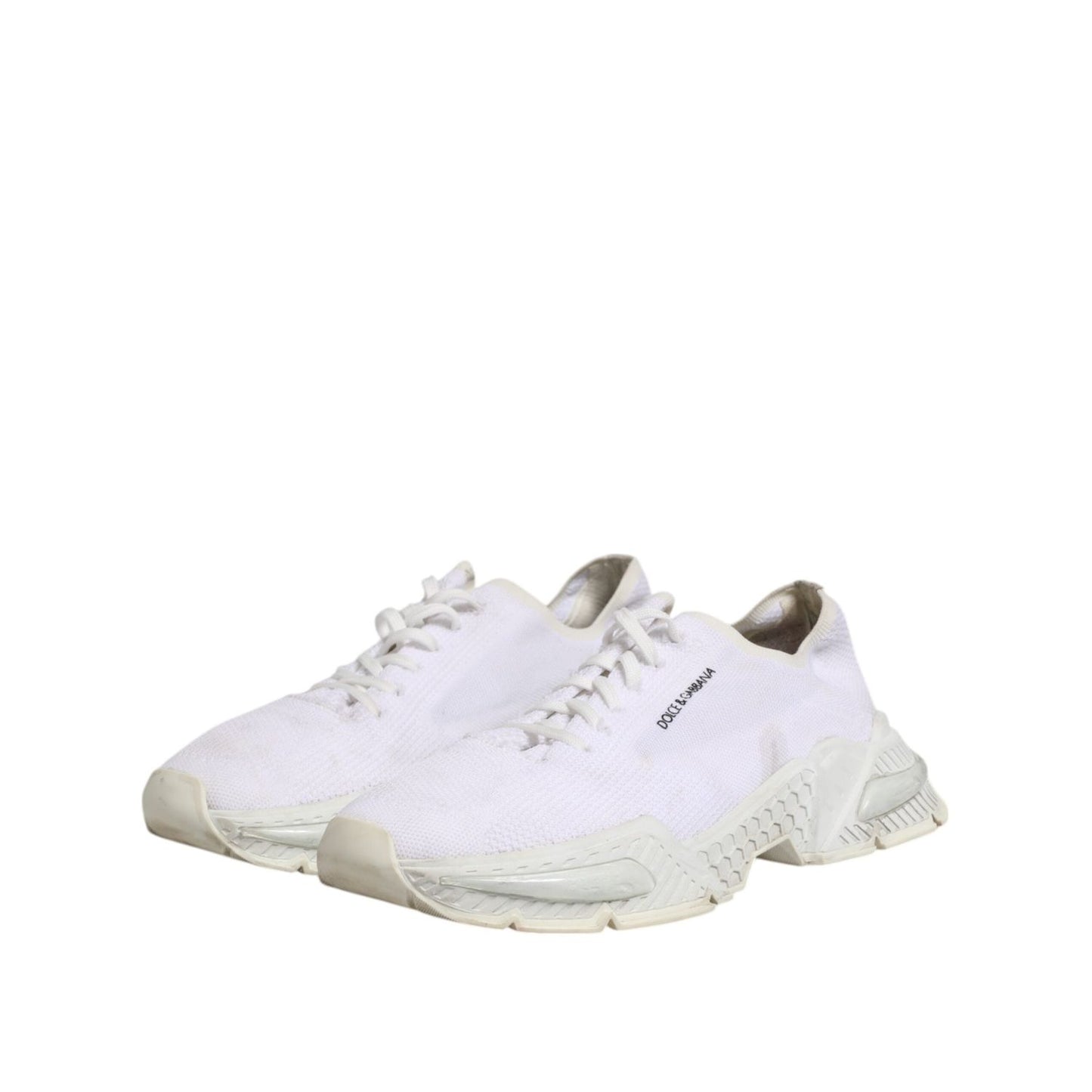 Dolce & Gabbana White Airmaster Low Top Men Sneakers Shoes