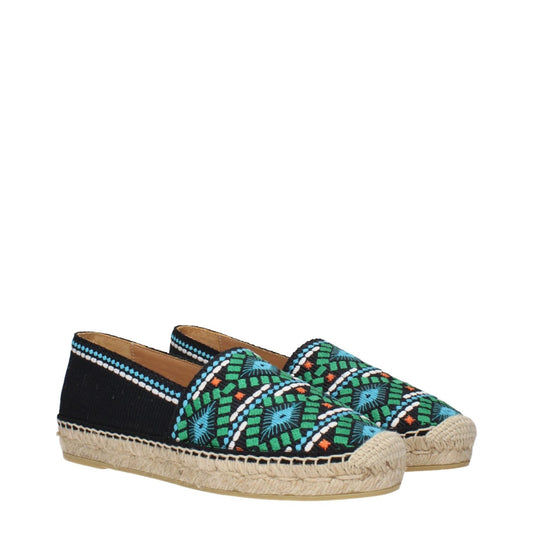 Prada Black Fabric Espadrilles PR-15185724768521-EU37/US7