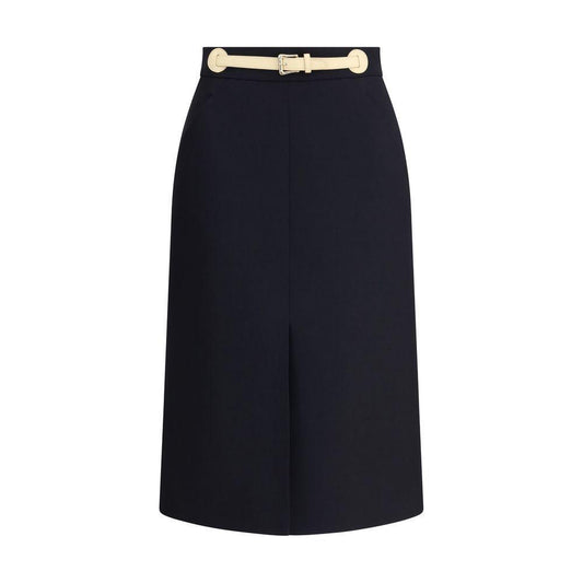 Valentino Belted midi Skirt VA-7B3RADM51CFTB1-IT42 | L