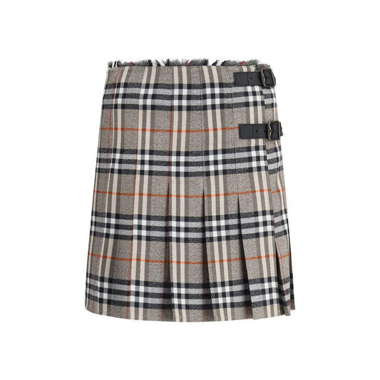 Burberry Check Archive wool Miniskirt BU-8113042C3142-6
