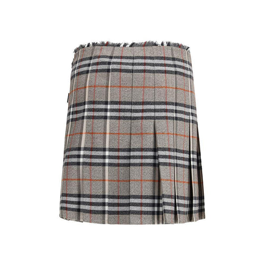 Burberry Check Archive wool Miniskirt BU-8113042C3142-6
