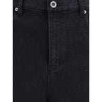 Self-Portrait Barrel leg Jeans SE-PF25827PBBLACK-W25
