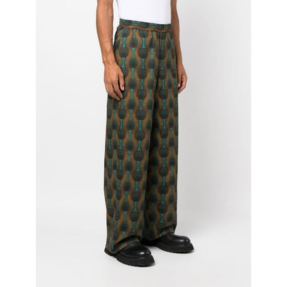 OZWALD BOATENG Trousers Orange Trousers