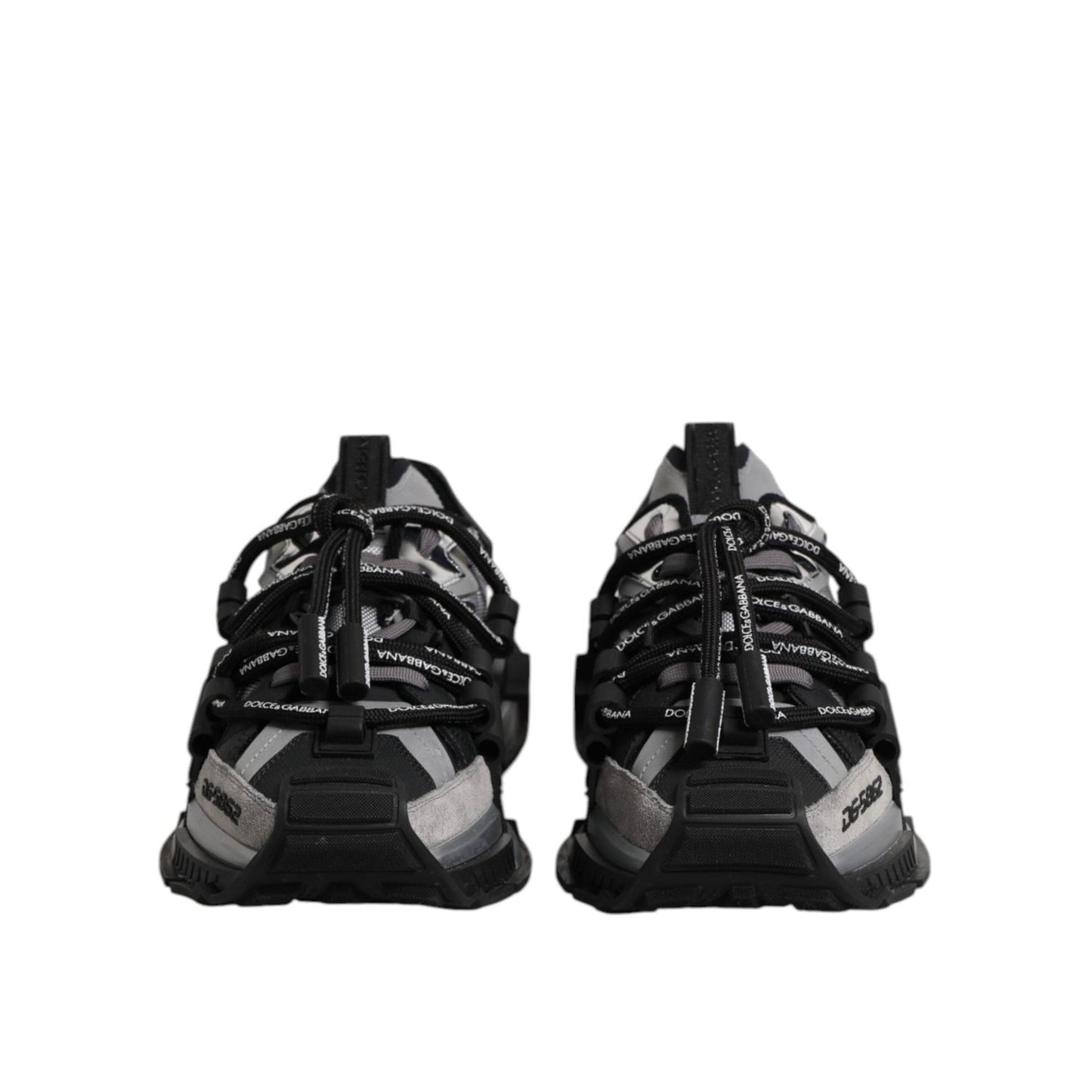 Dolce & Gabbana Multicolor Panelled Space Sneakers Shoes MV7697-40