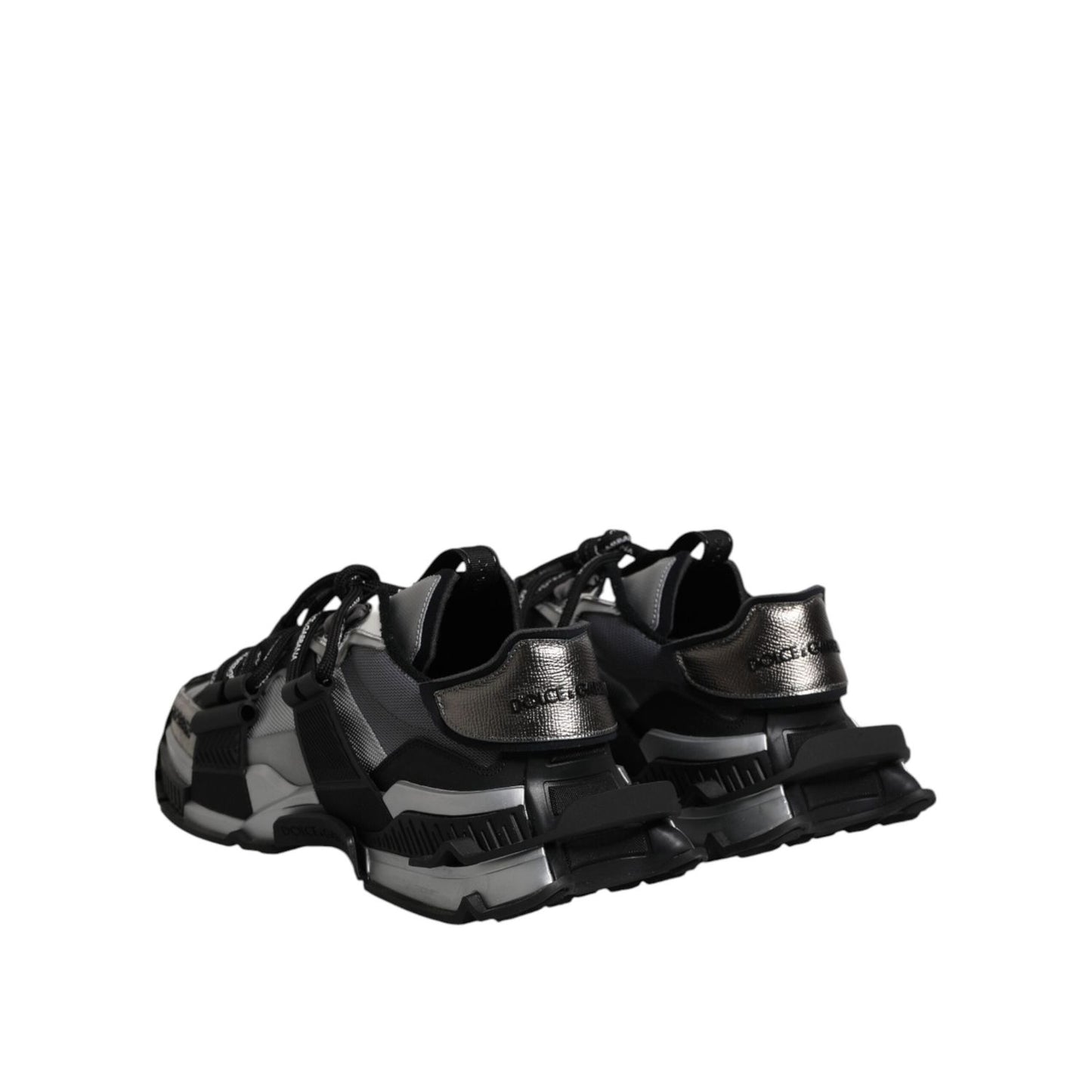 Dolce & Gabbana Multicolor Panelled Space Sneakers Shoes MV7697-40