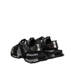 Dolce & Gabbana Multicolor Panelled Space Sneakers Shoes MV7697-40