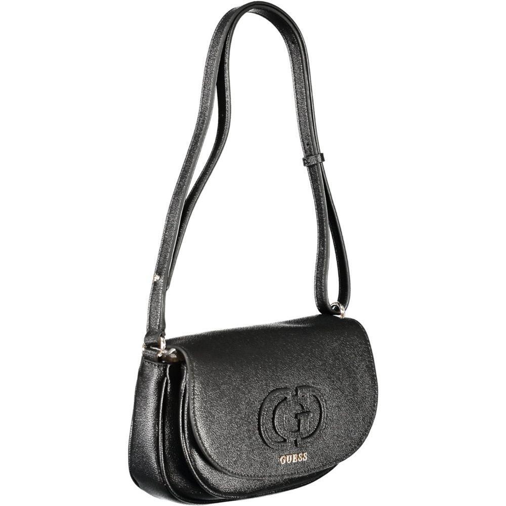 Guess Jeans Black Polyethylene Women Handbag GU-39218