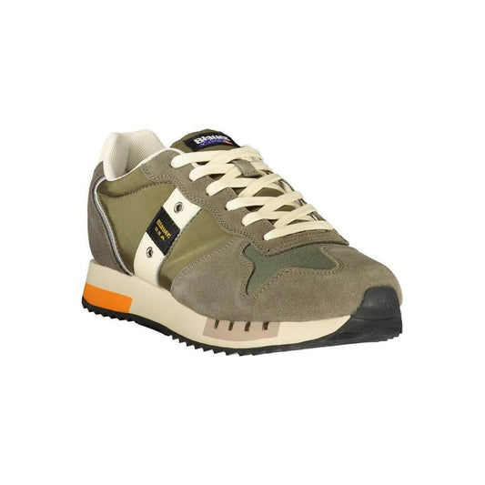 Blauer Green Polyester Men Sneaker BL-39239-EU40/US7