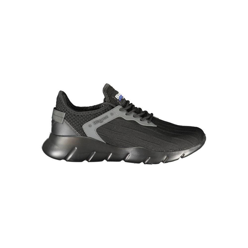 Blauer Black Polyester Men Sneaker BL-39247-EU40/US7