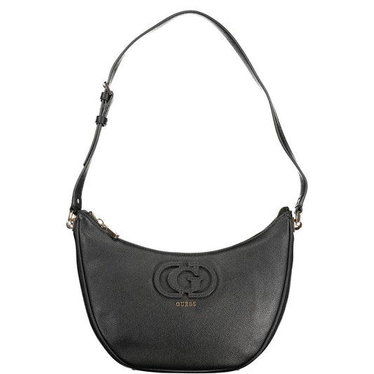 Guess Jeans Black Polyethylene Women Handbag GU-39287