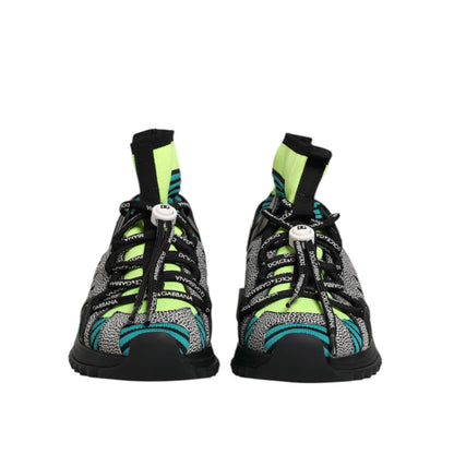 Dolce & Gabbana Multicolor Sorrento Socks Men Sneakers Shoes