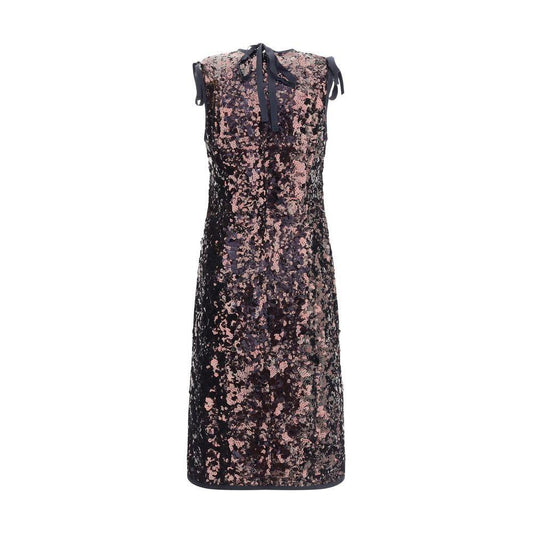 Prada Sequined midi Dress PR-P3O78RSOOO176AF0051-IT40 | M