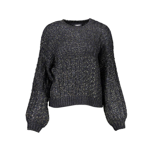 Desigual Black Polyester Sweater DE-9498-S