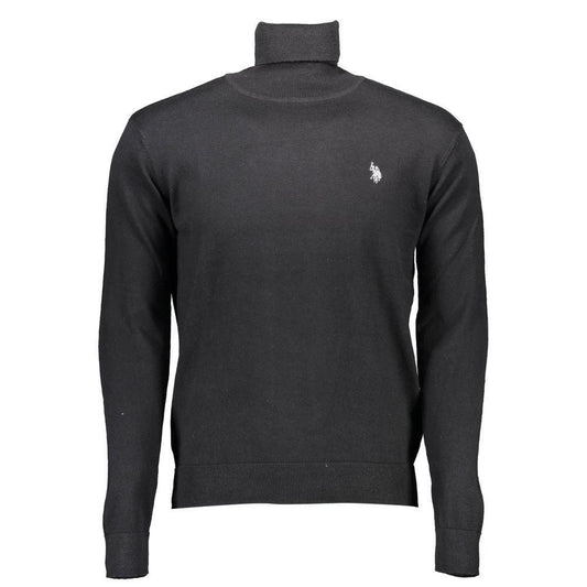 U.S. POLO ASSN. Black Cotton Sweater US-9829-XXL